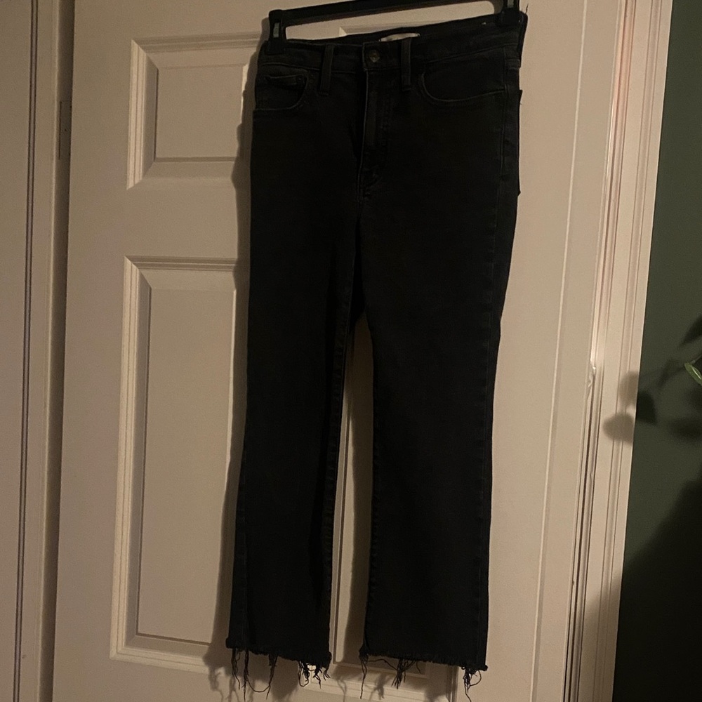 Madewell Black Ankle Jeans